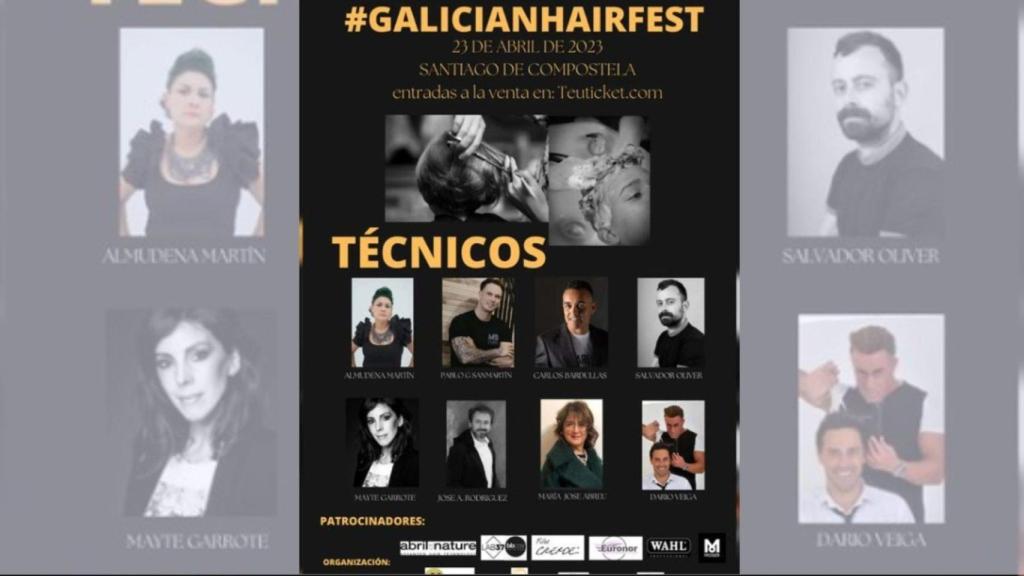 Santiago se convierte en el epicentro de la peluquería el próximo 23 de abril