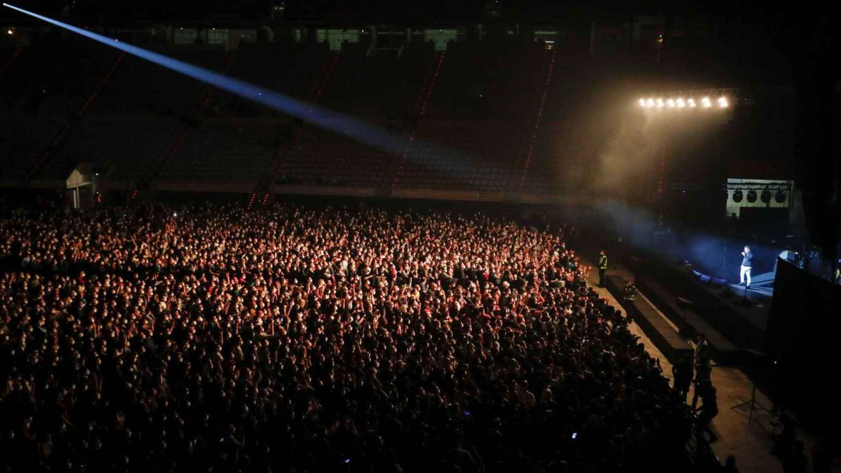 Un concierto en Barcelona, en imagen de archivo.