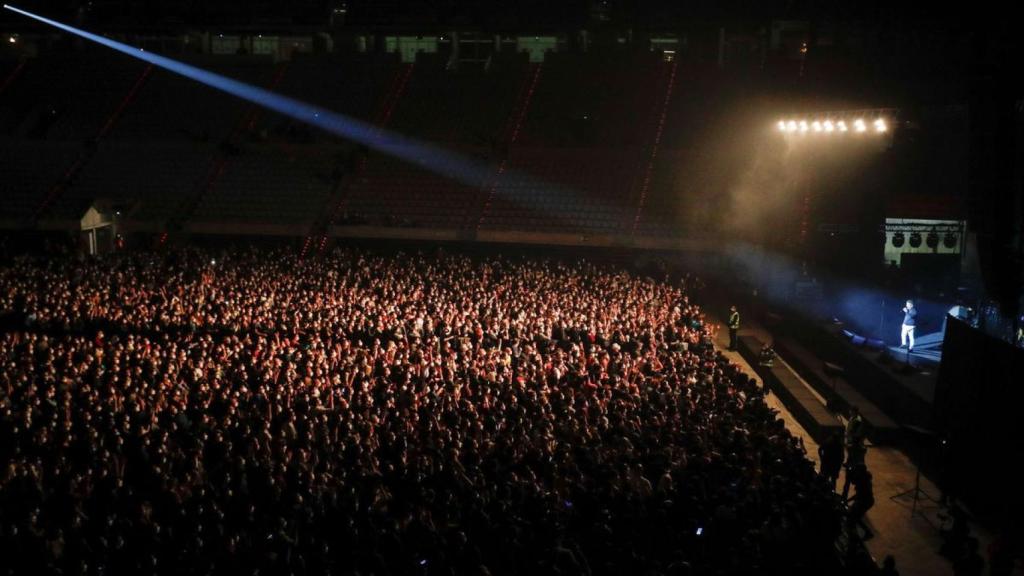 Un concierto en Barcelona, en imagen de archivo.