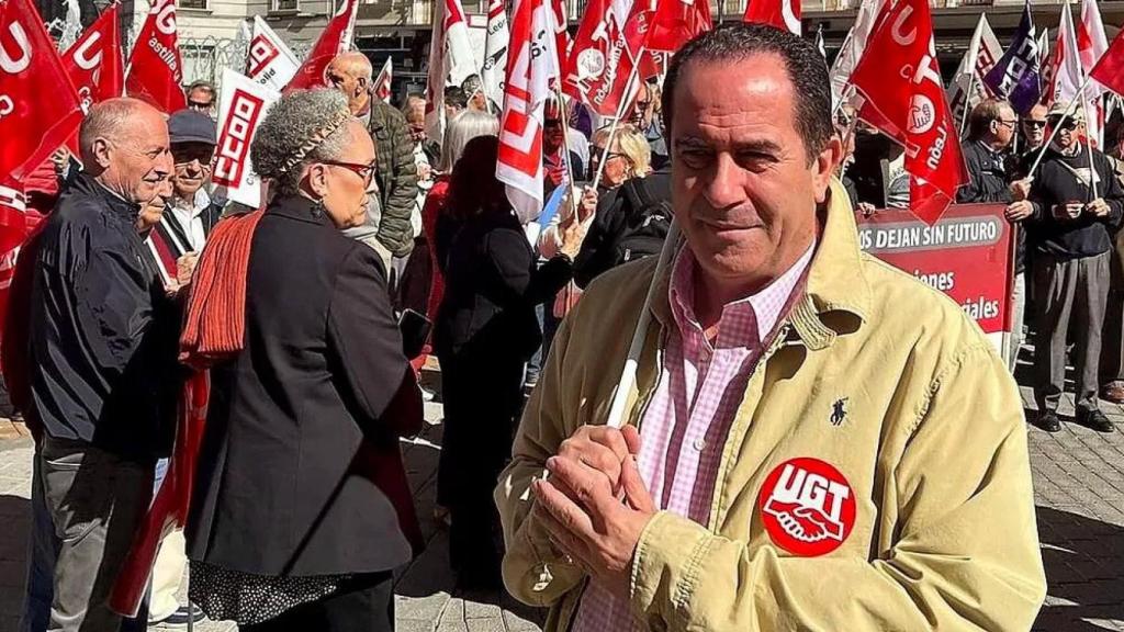 Luis Rivera, el ya exsecretario general de UGT de Valladolid.