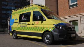 Ambulancia medicalizada de Sacyl