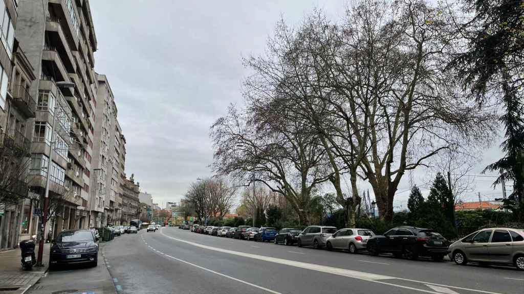 Calle Areal, en Vigo.