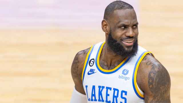 LeBron James, en un partido de Los Angeles Lakers de la NBA 2022/2023