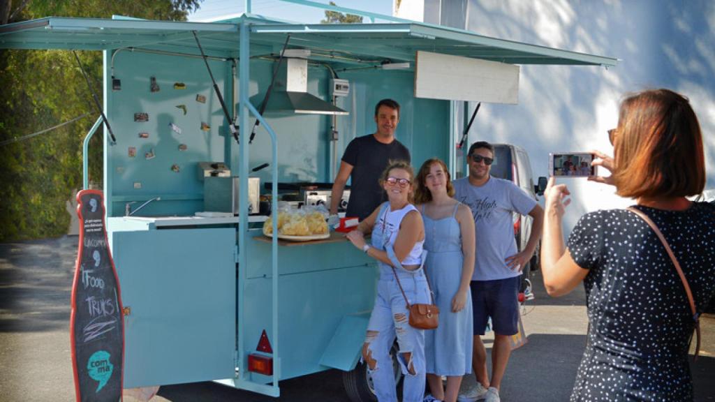 Una de las 'food truck' de Lacomma Ibérica.