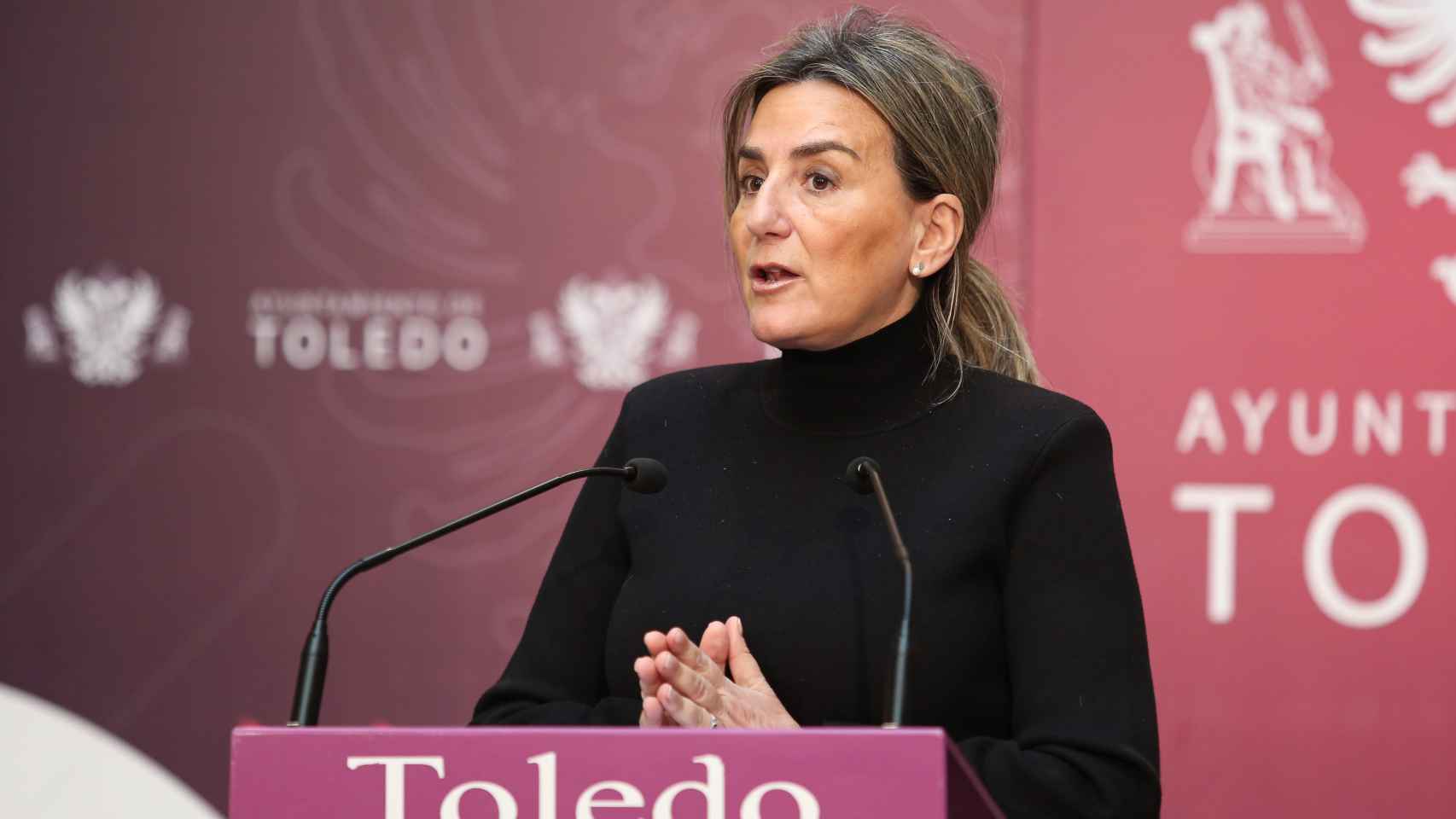 Milagros Tolón, alcaldesa de Toledo. Foto: Óscar Huertas.