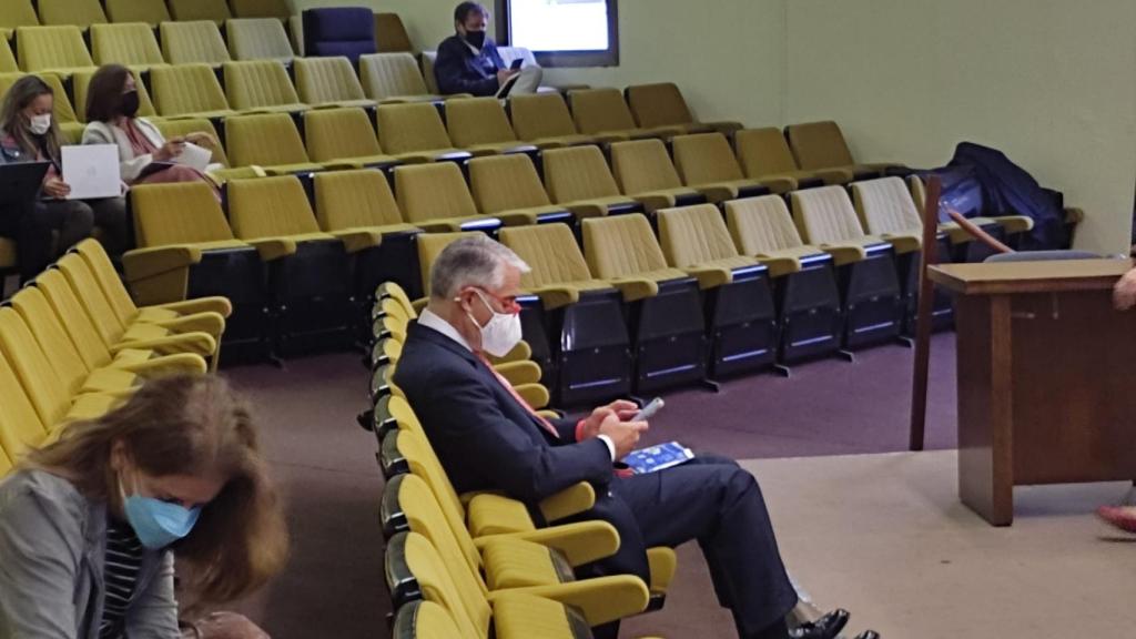 Andrea Orcel, durante el juicio celebrado en octubre de 2021.