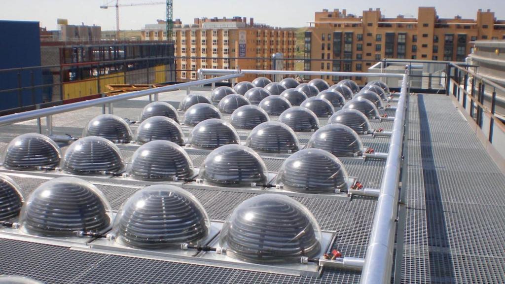 El colector solar SunSphere 360°.