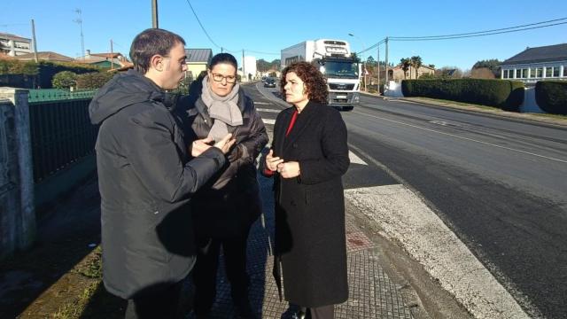 La subdelegada del Gobierno en A Coruña visita Bergondo