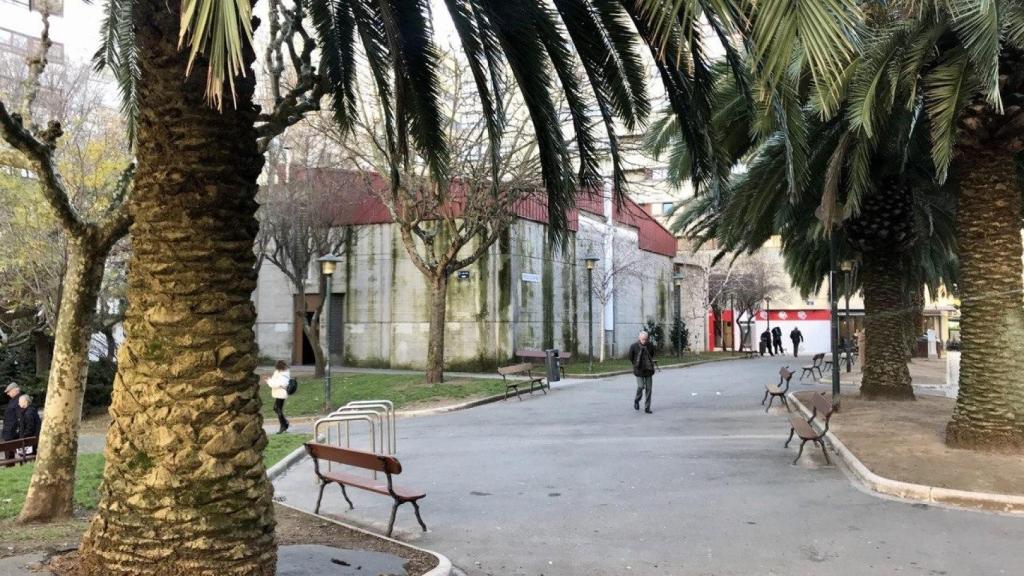 Plaza de San Pablo de A Coruña.