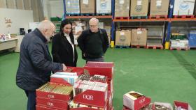 La edil de Benestar Social, Eva Martínez Montero, durante su visita a las instalaciones