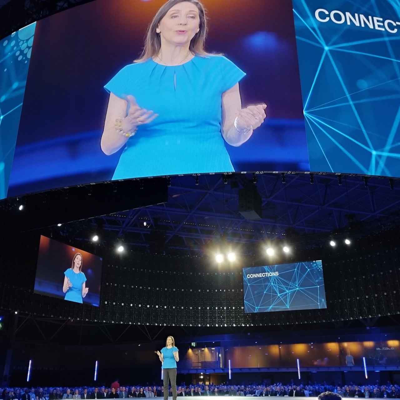 Wendy Mars, presidenta de Cisco en Europa, Oriente Medio y África, durante Cisco Live EMEA, en Ámsterdam