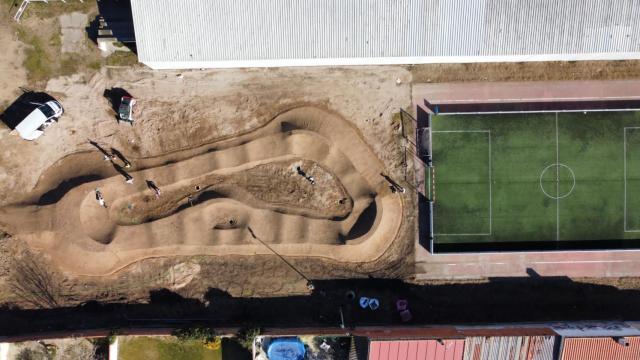 Pista de Pump Track en Villaralbo