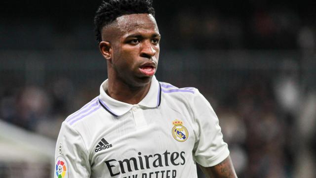 Vinicius Júnior, en un partido del Real Madrid de la temporada 2022/2023