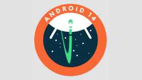 Logo de Android 14