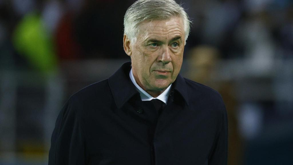 Carlo Ancelotti, durante la semifinal del Mundial de Clubes