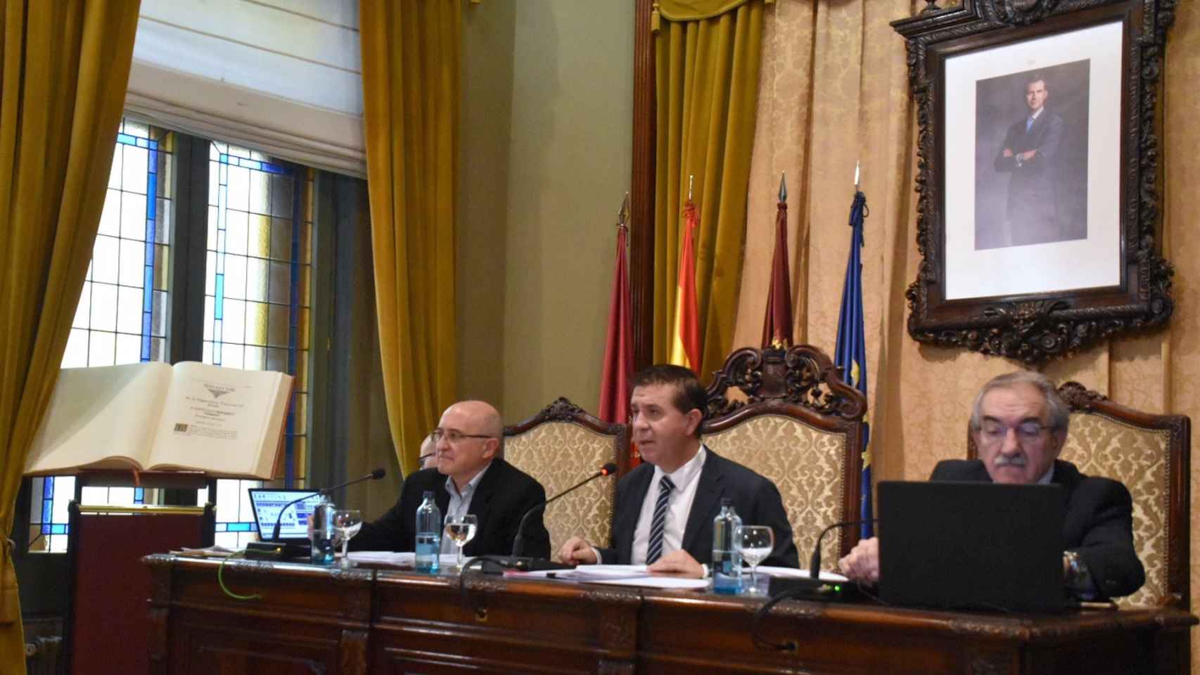 Pleno de la Diputación de Albacete.