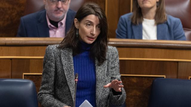 La ministra de Justicia, Pilar Llop, en el Congreso.