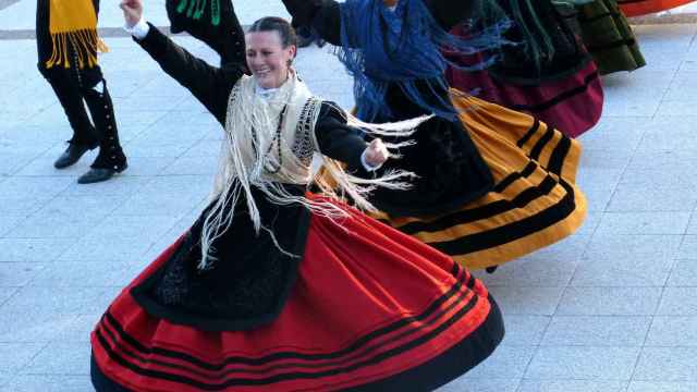 Celebración del Día da Muiñeira en Vigo.