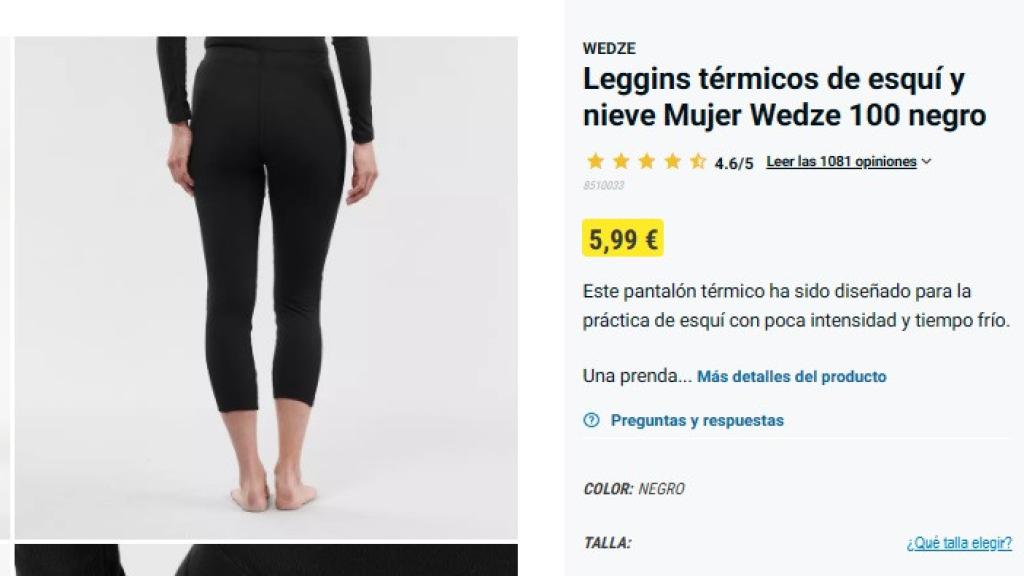 Leggins térmicos.