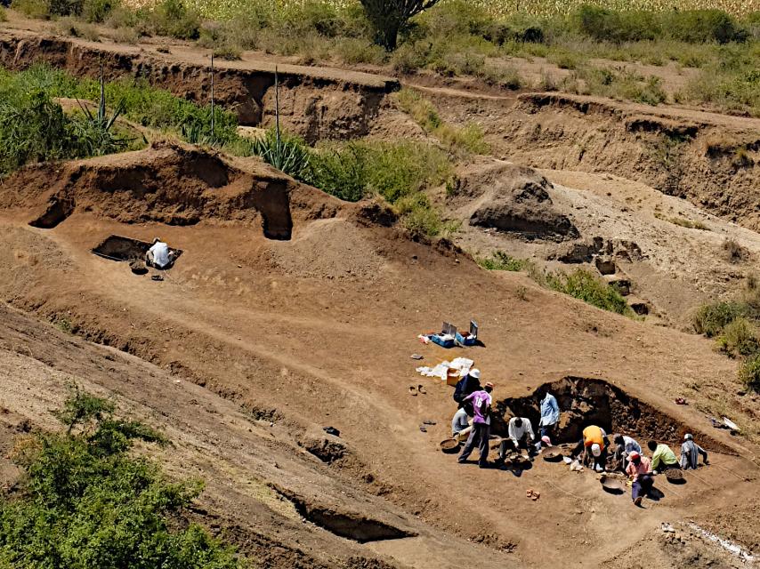 Imagen del yacimiento keniata.