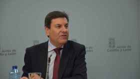 El  portavoz y consejero de Economía y Hacienda, Carlos Fernández Carriedo