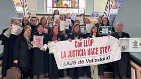 Letrados de la Administración de Justicia en Valladolid en la huelga indefinida