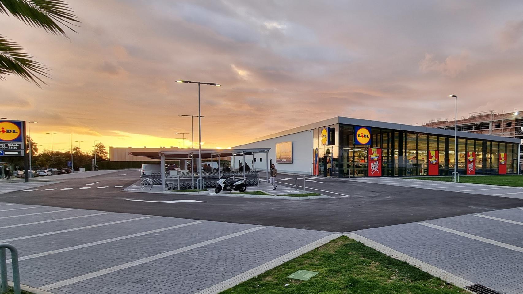 Nueva tienda abierta por Lidl en Málaga.