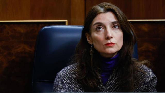 La ministra de Justicia, Pilar Llop, durante la sesión de control.