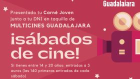 'Sábados de cine' en Guadalajara