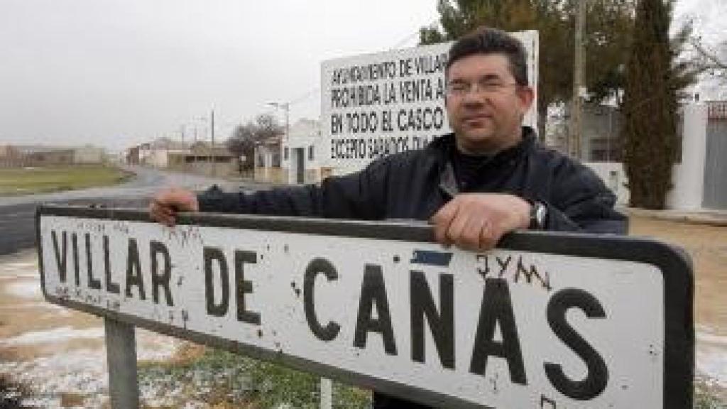 José María Saiz, alcalde de Villar de Cañas (Cuenca), en una imagen de archivo