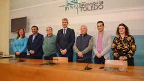 Presentación del Centro de Interpretación en 'Ciudad de Vascos' en la Diputación de Toledo