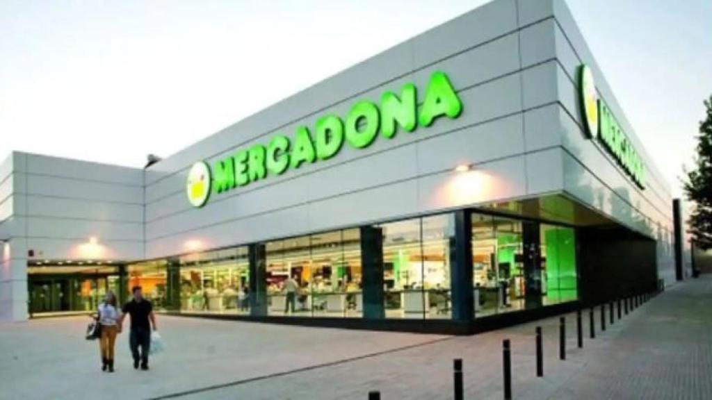 Fachada de Mercadona.