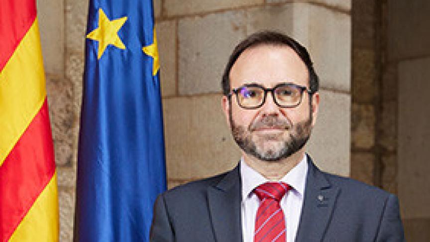 Francesc Claret, delegado del Govern en Reino Unido e Irlanda.