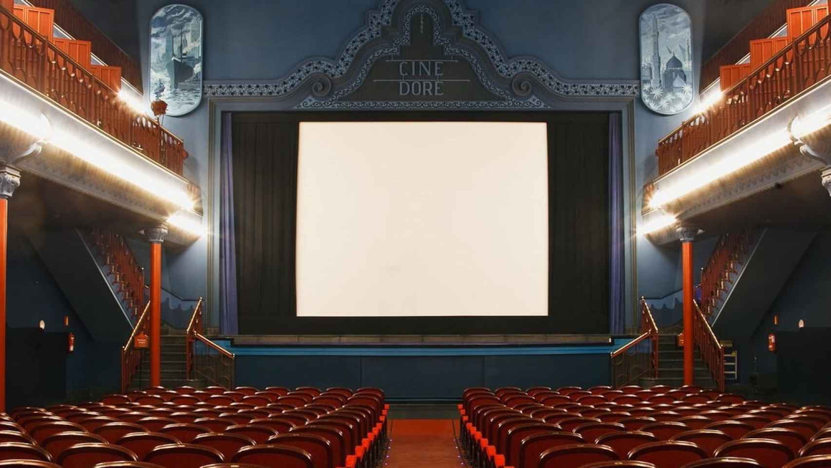 La sala principal del Cine Doré