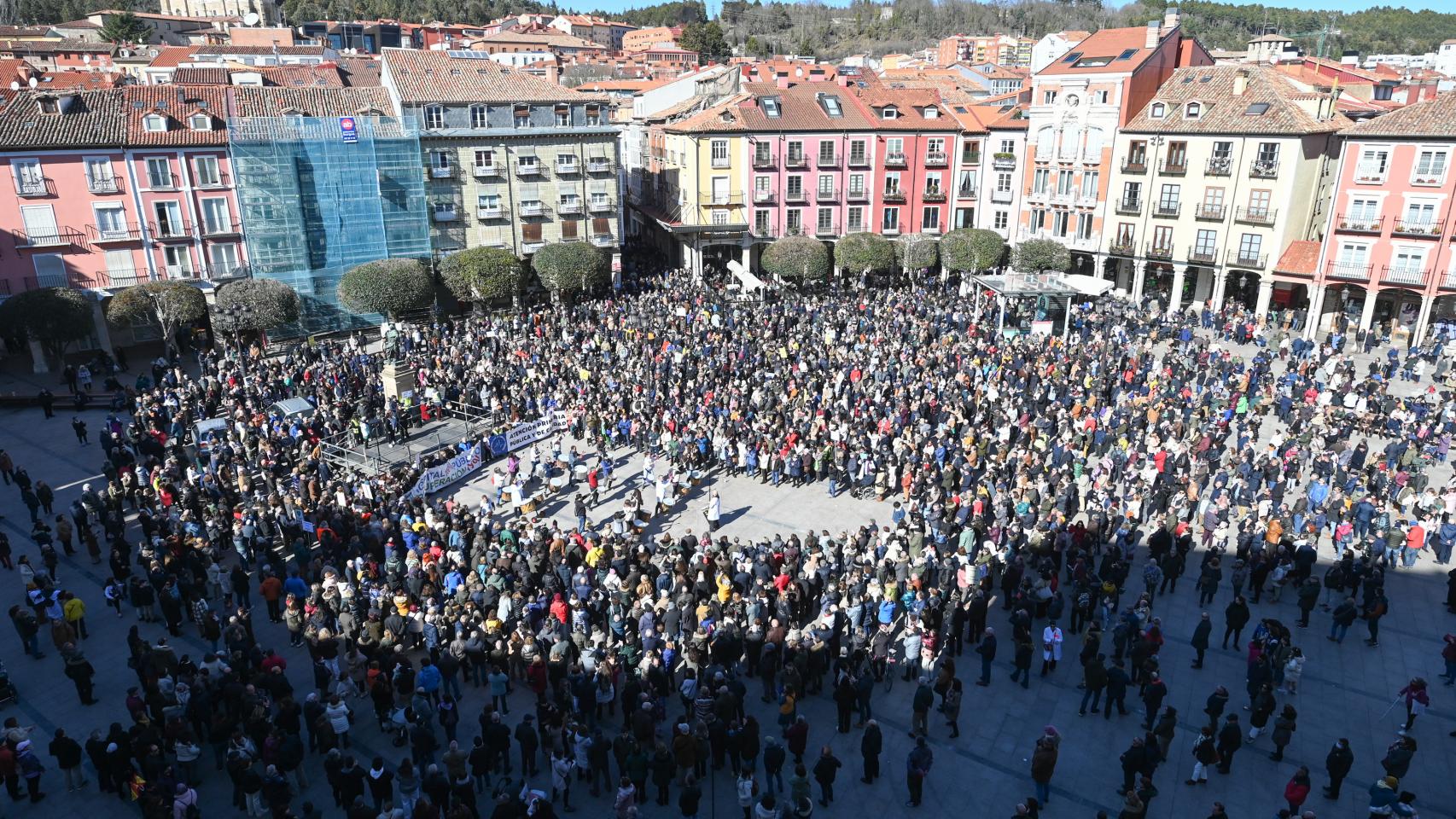 Burgos sale a la calle para defender la Atención Primaria