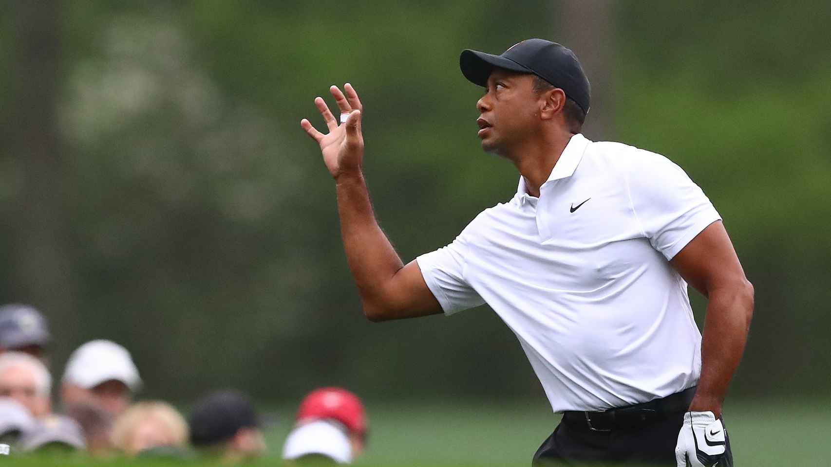 Tiger Woods durante el Masters de Augusta 2022
