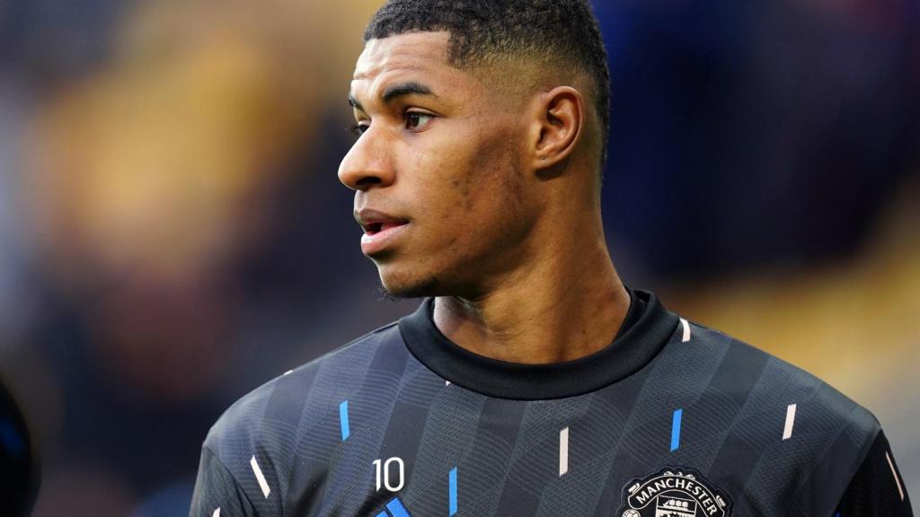 Marcus Rashford, con el Manchester United de la temporada 2022/2023