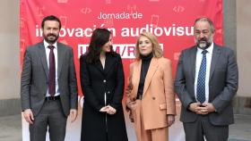 Firma del convenio entre la UCLM y RTVE / foto: Óscar Huertas