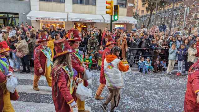 Imágenes del Gran Desfile del Carnaval de Málaga.