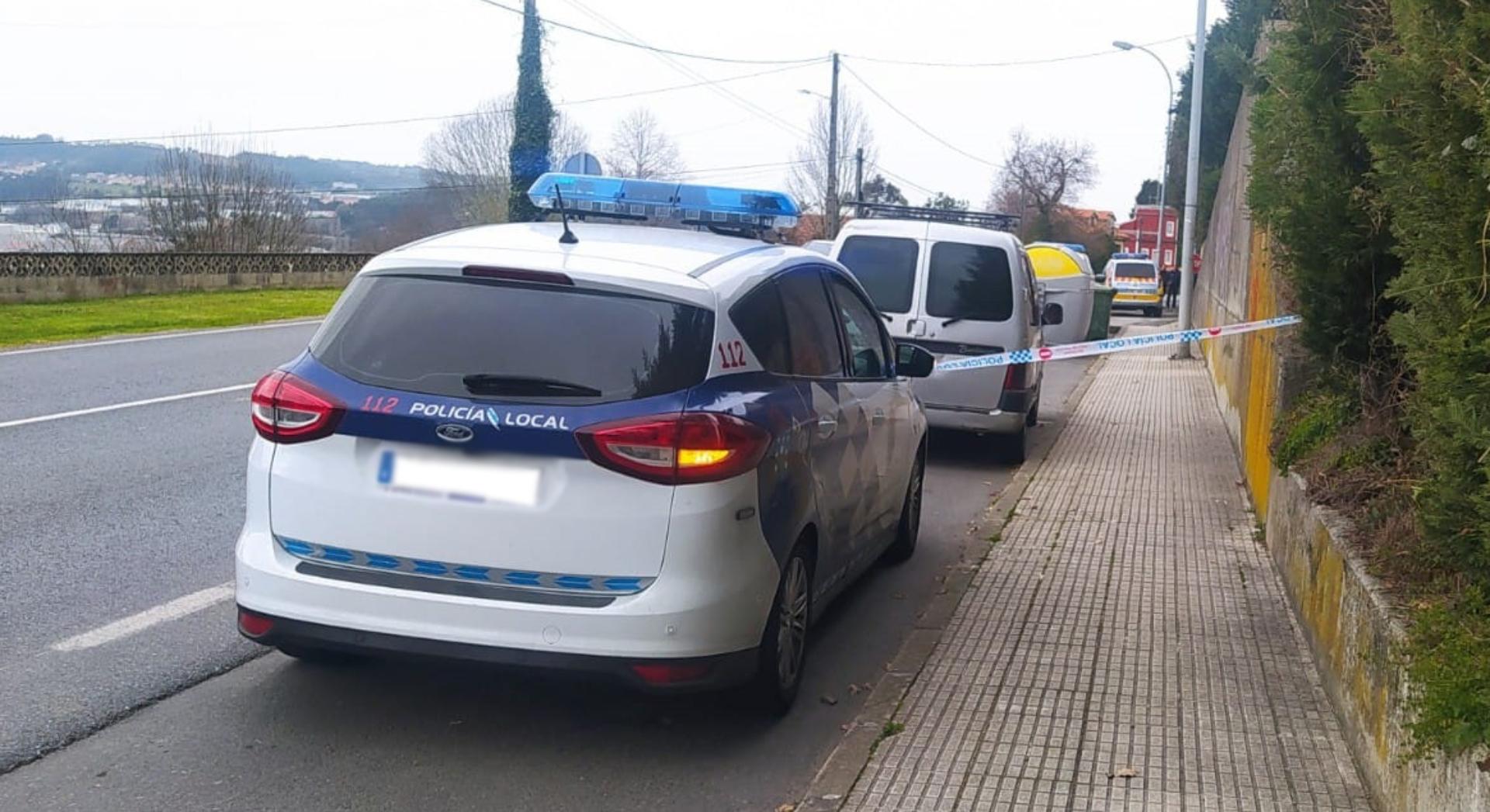 La Policía Local acordonó la zona