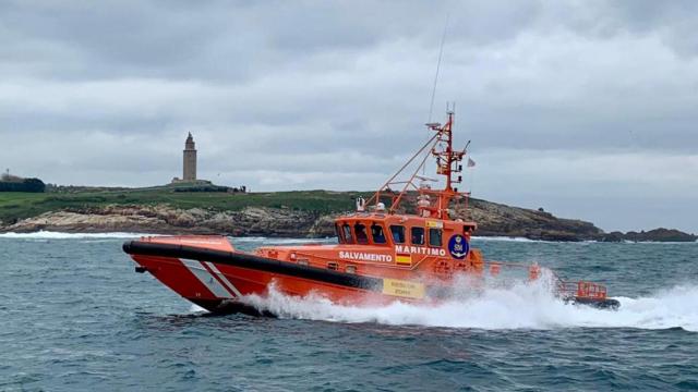 Embarcación de Salvamento Marítimo.