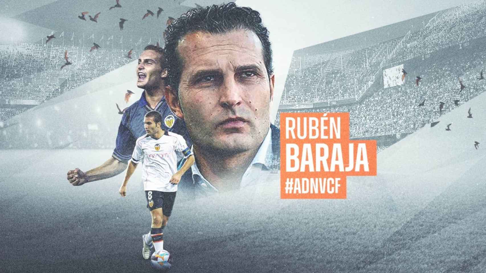 Rubén Baraja, nuevo entrenador del Valencia CF