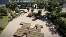 Recreación del nuevo parque en Playa de San Juan.