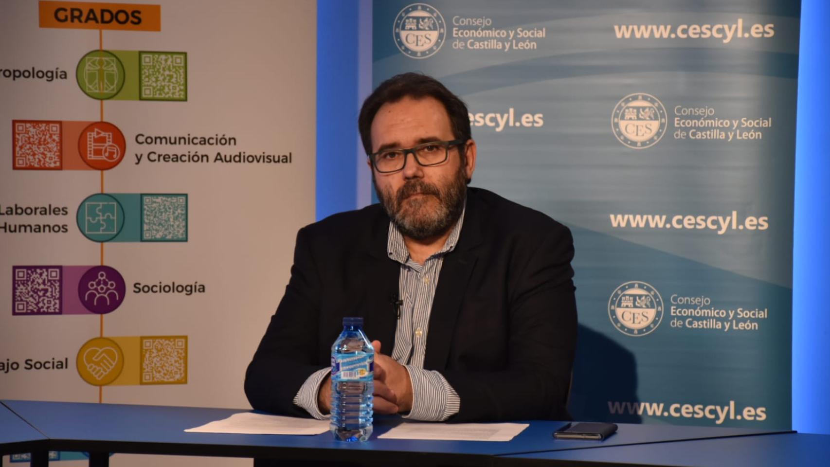 Julio Cordero, director general del Serla, en el foro organizado por el El Español Noticias de Castilla y León