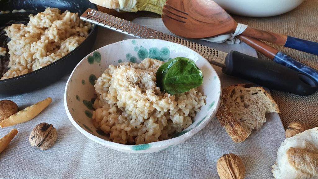 Risotto cuatro quesos, un homenaje italiano para los cheeselovers