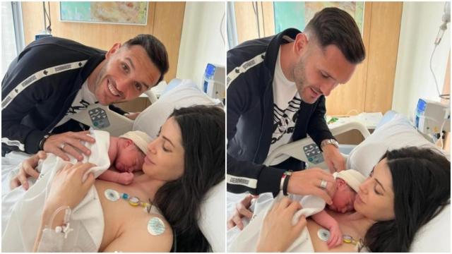 Lucas Pérez y Graciela Álvarez con su hijo Irvin.