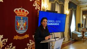 Eva Martínez Montero presentó ‘Ferrol está ganando’ esta mañana