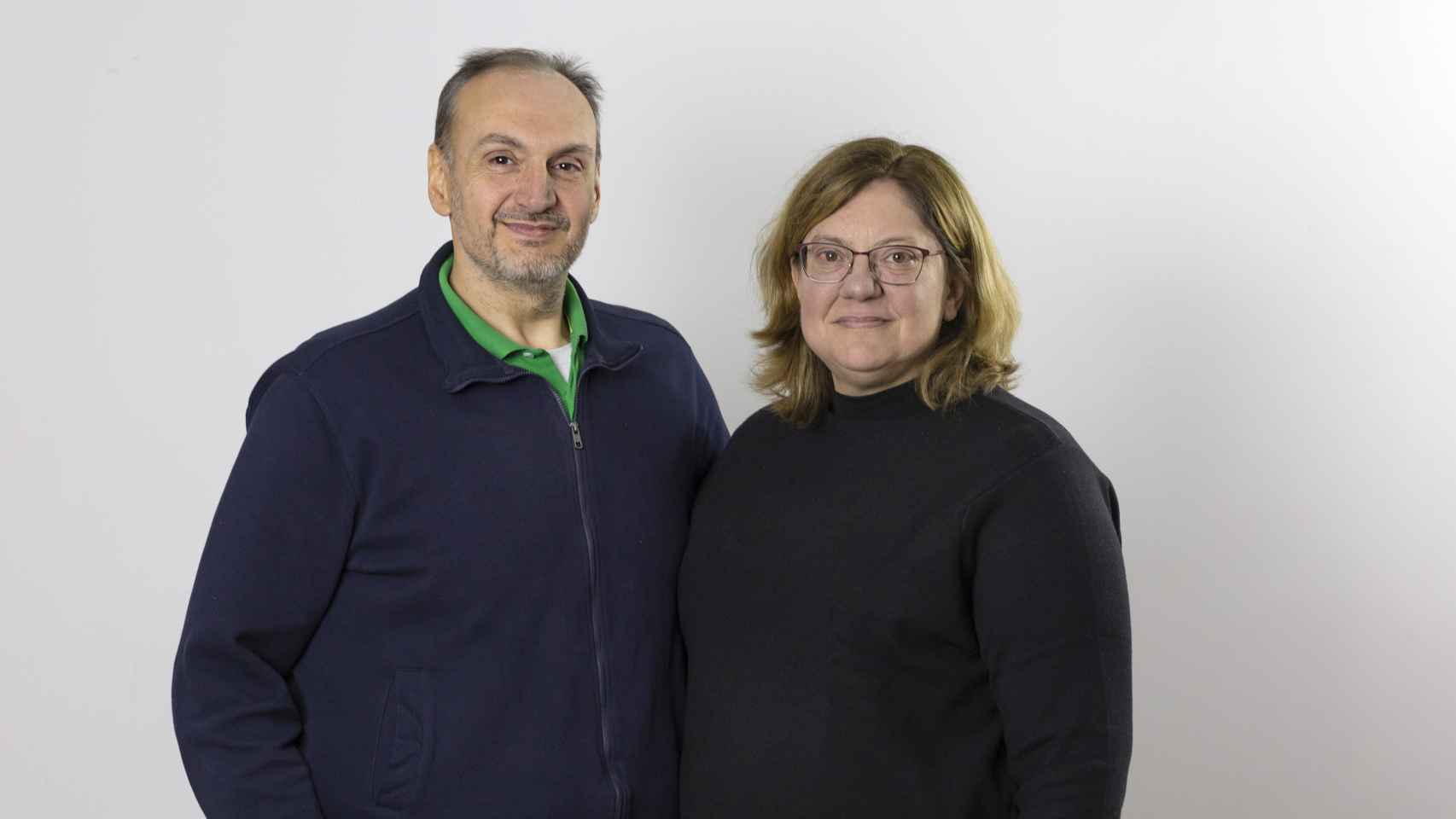 Fundadores de IngeVital: Alberto García y Laura Ibeas.
