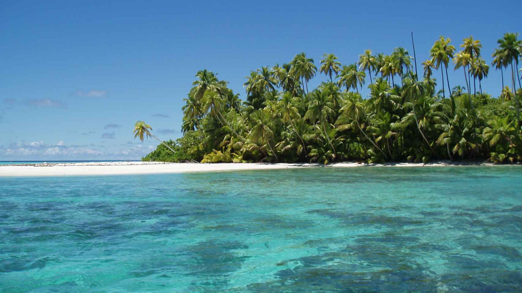 El atolón Salomón, una de las muchas islas de Chagos