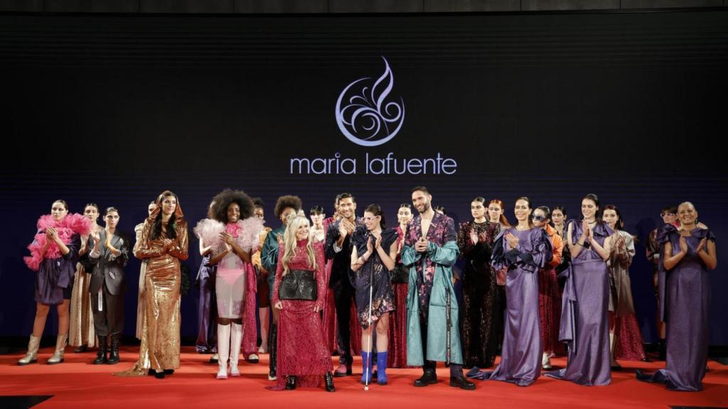 María Lafuente presenta su colección Inefable en un desfile off de la MBFW Madrid.